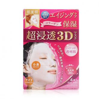 Kracie嘉娜宝肌美精 3D面膜（抗皱保湿）4片（日本）